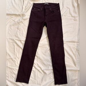 Size 29 Principle brand jeans in chocolate brown